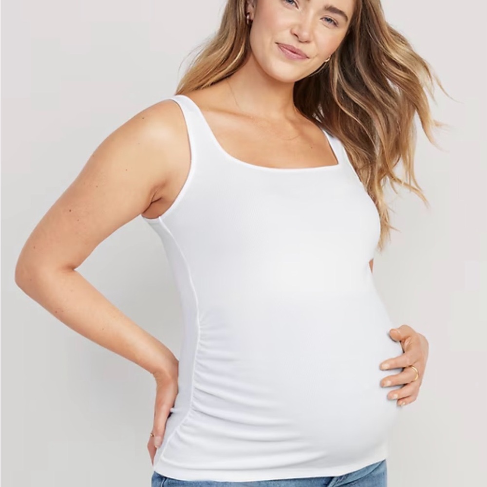 Maternity Square Neck Tank Top